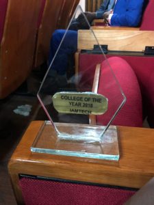Institute of Advanced Management and Technology (IAMTECH) - University of the Year Award 2018